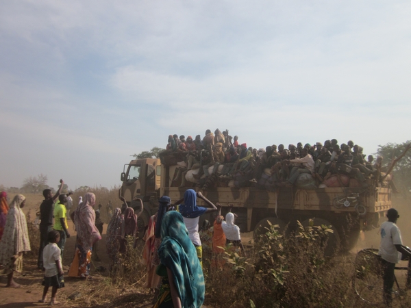 Chad, Dozens of thousands of people have fled violence CAR