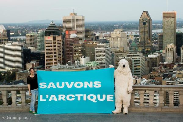 'Mountains and Rooftops' Protest for an Arctic Sanctuary in Canada