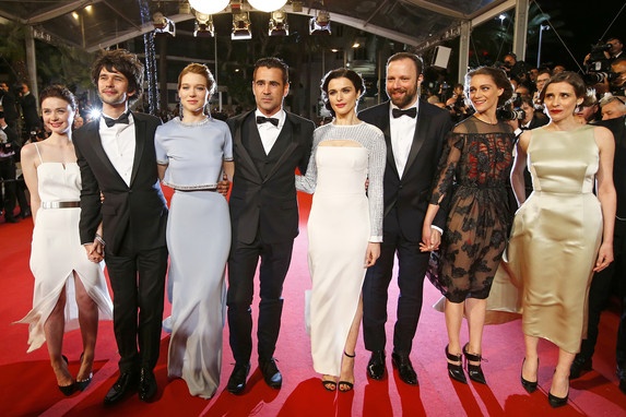Film crew - Red carpet - The Lobster © AFP : Valery Hache - Cannes 2015