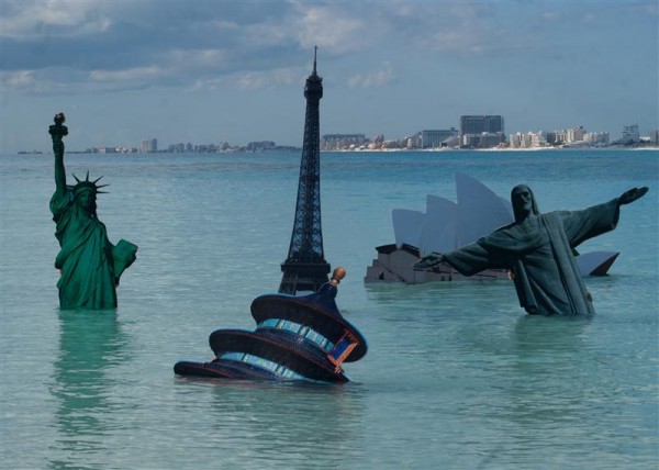 Submerged Iconic Monuments at COP16