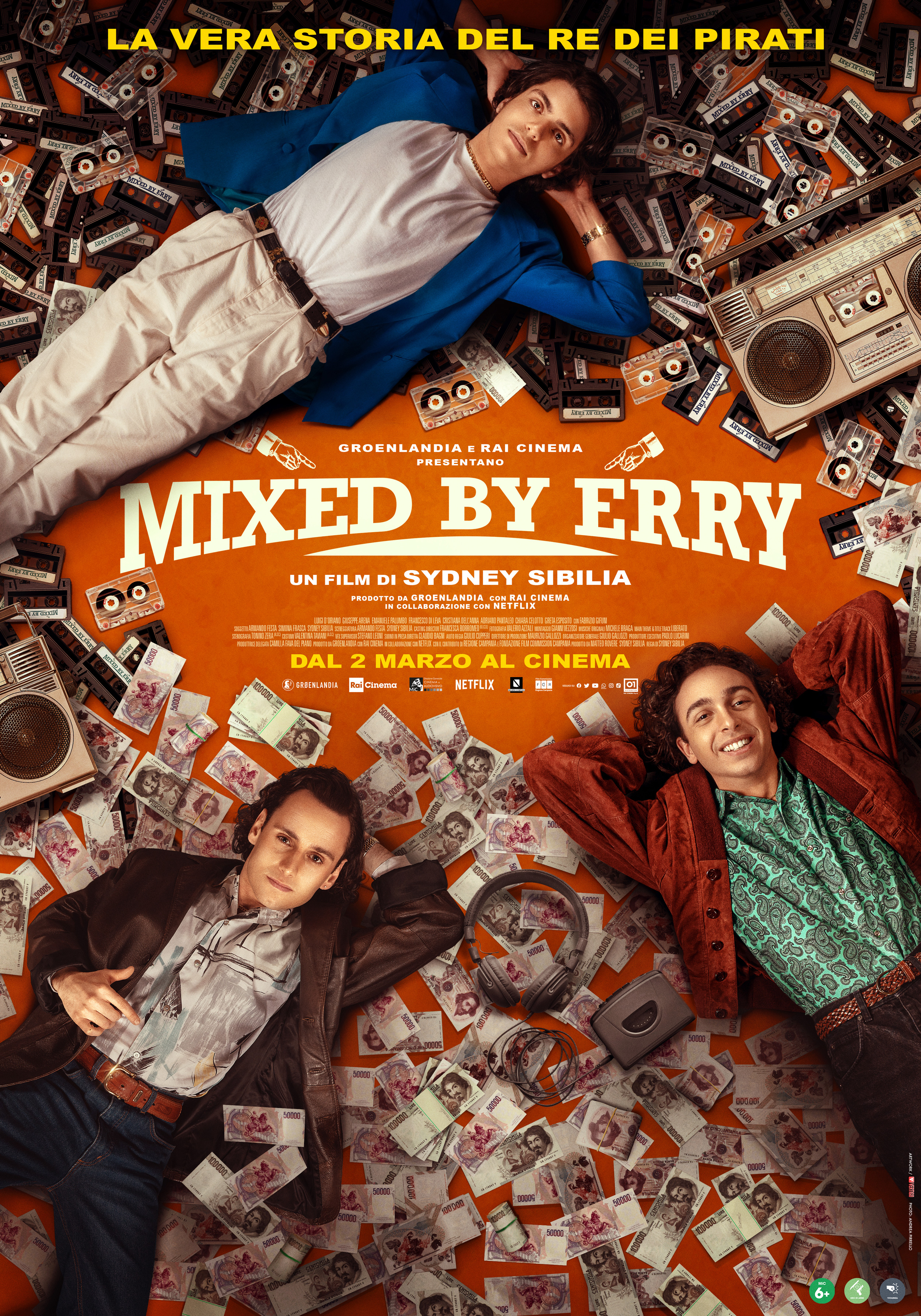 Mixed By Erry”: trailer, poster e data di uscita del film di Sydney Sibilia | RB Casting
