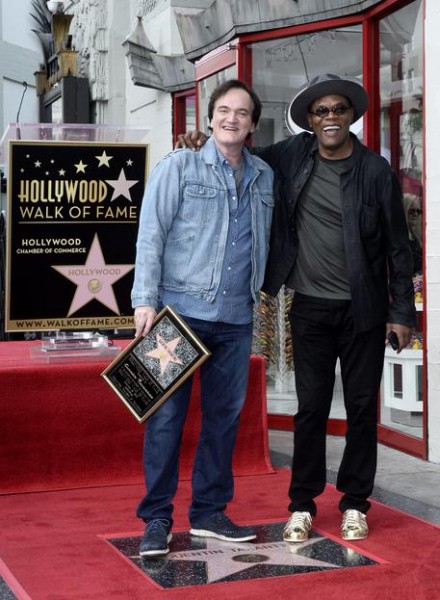 Quentin Tarantino receives star on Hollywood Walk of Fame