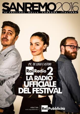 Rai-Radio-2-Sanremo-Pif-Andrea-Delogu-Michele-Astori-2016