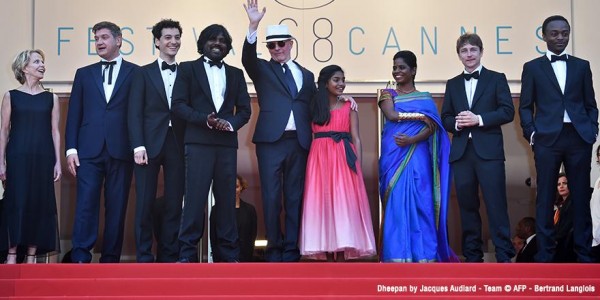 #Redcarpet DHEEPAN by Jacques Audiard #Cannes2015
