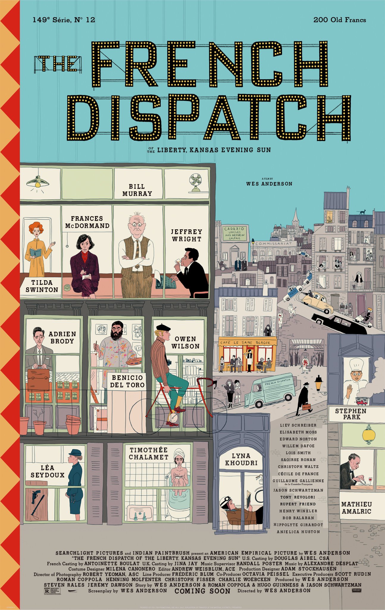 the french dispatch cast